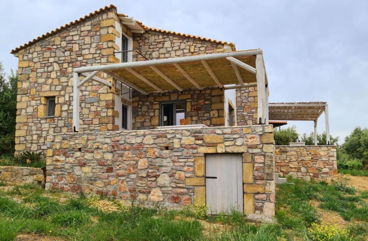 Koroni Stone House, Newly Built Studios By The Sea Exteriör bild