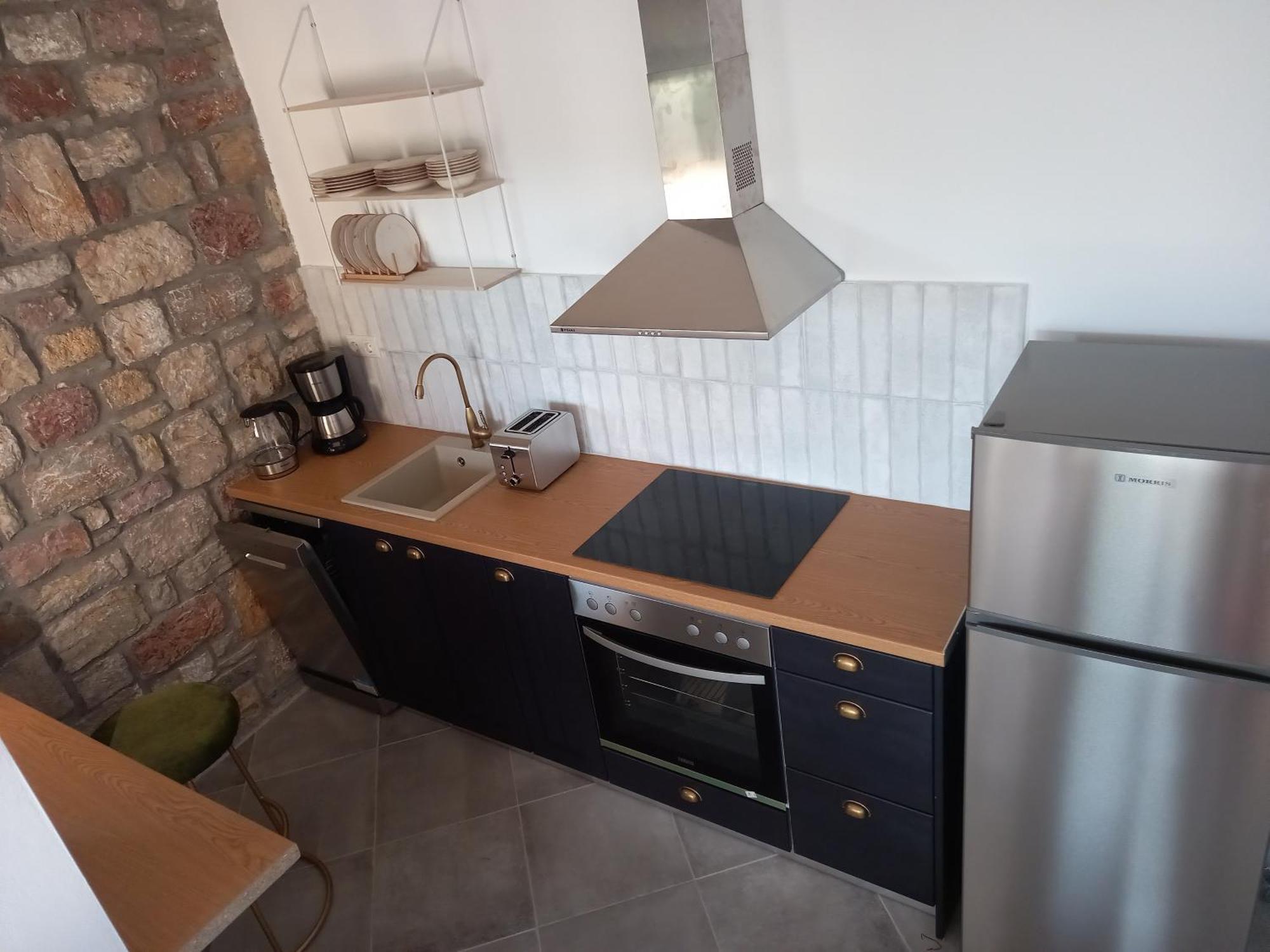 Koroni Stone House, Newly Built Studios By The Sea Rum bild